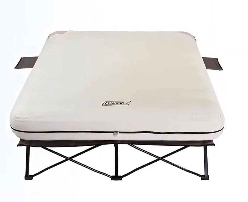 Coleman Queen Airbed Folding Cot. Best camping cot for couples