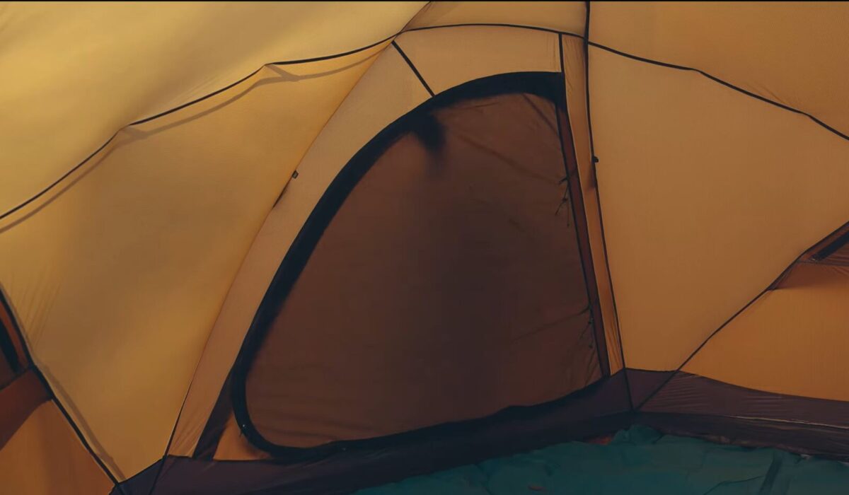 tent inside